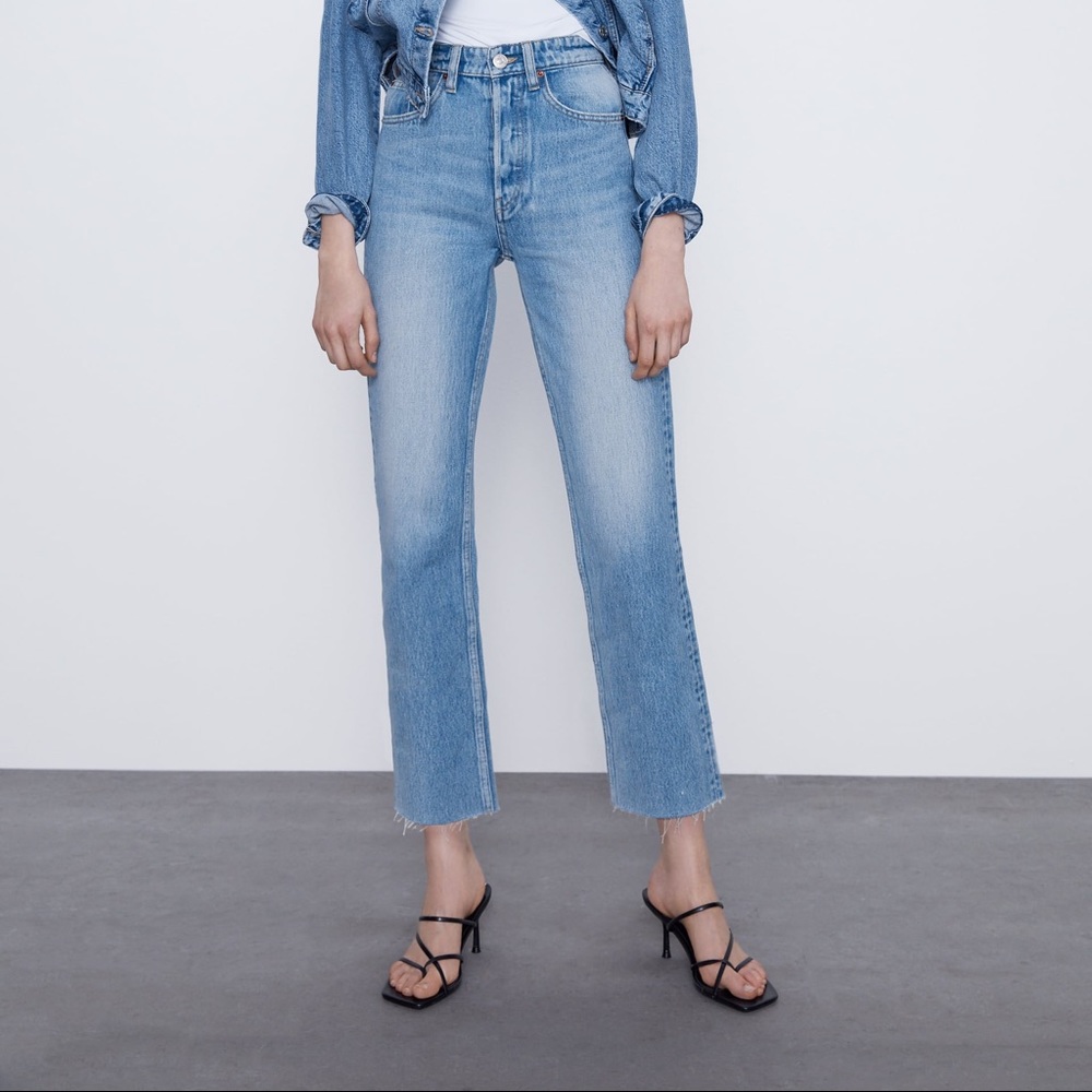 Zara Straight Leg Jeans